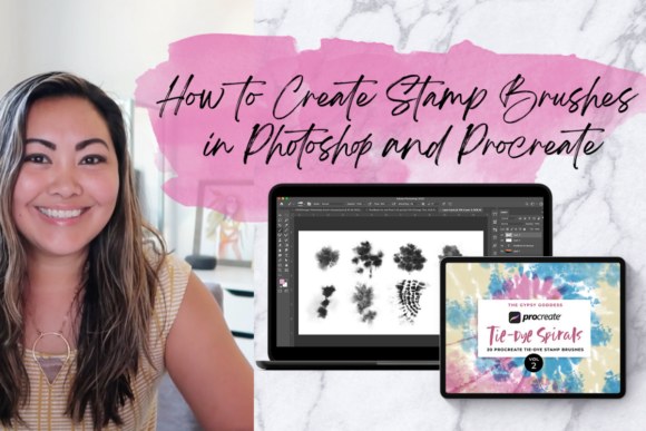 Download How to Create Brush Stamps in Photoshop &amp; Procreate - Brush stamps Collection