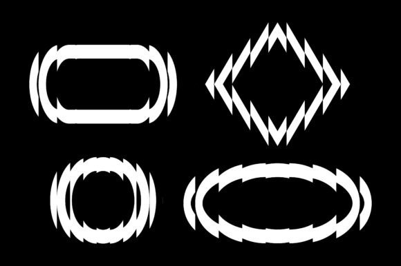 Download Distortion Glass Effect Geometric Shapes - Geometric shapes Collection