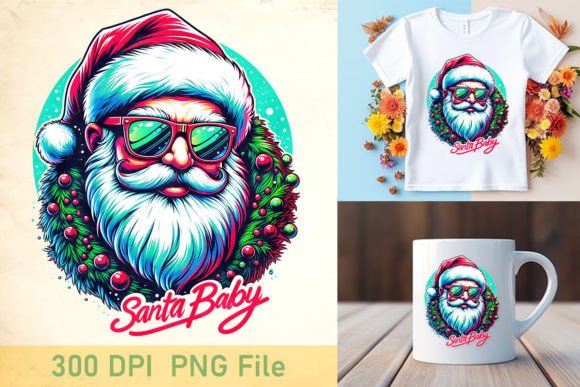 Download Hipster Santa Xmas Trend - Santa Collection