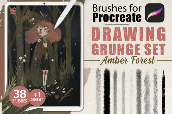 Download Procreate - Drawing Grunge Brushes - Grunge Collection