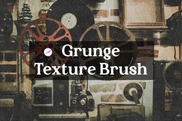 Download Grunge Texture Brush V.3 for Procreate - Grunge Collection