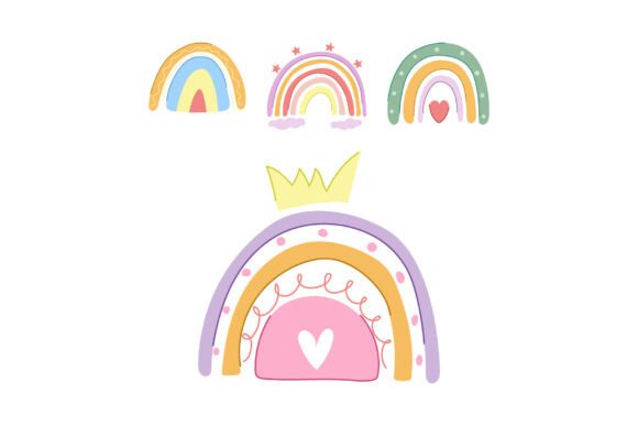 Download Boho Pastel Rainbow Kids Playroom Decora - Premium Resources